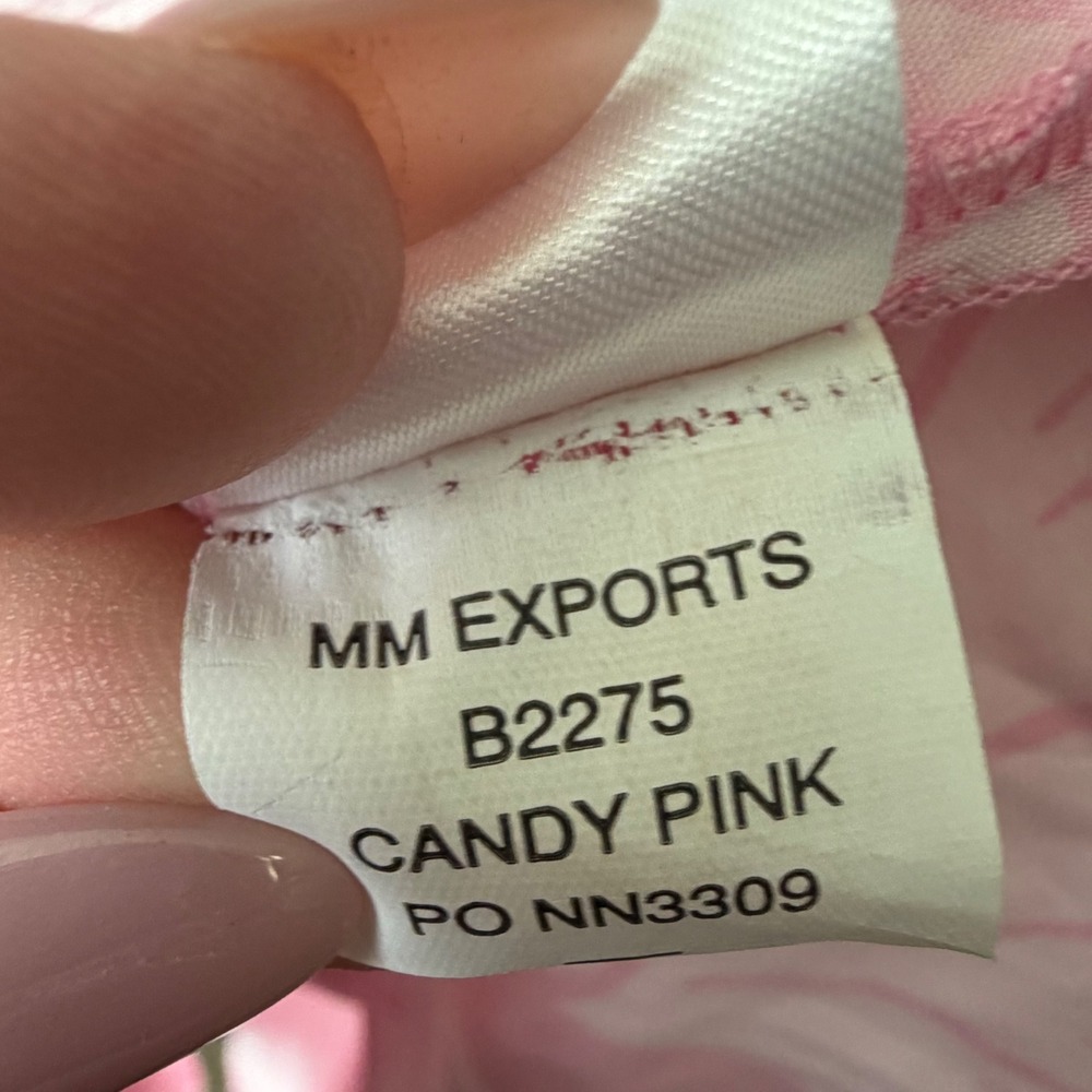 Band of the Free Los Angeles Candy Pink Floral Midi Dress B2275 Small NWT - Picture 8 of 9